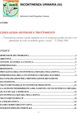 INCONTINENZA URINARIA (IU) - Infermiera Linda Pasqualina Cannone - amedeo lucente