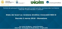 Stato dei lavori su revisione direttiva rinnovabili RED II Decreto 2 marzo 2018 - Biometano - Innovhub