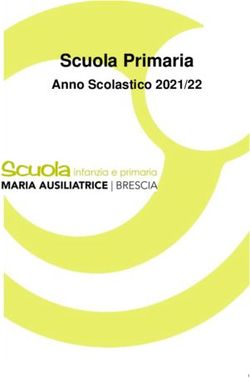 Scuola Primaria Anno Scolastico 2021/22 - Istituto Maria Ausiliatrice Brescia
