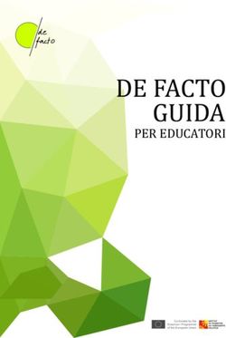 DE FACTO GUIDA PER EDUCATORI - DEFACTO.SPACE