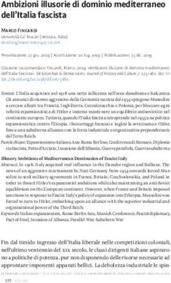 Ambizioni illusorie di dominio mediterraneo dell'Italia fascista