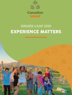 EXPERIENCE MATTERS SUMMER CAMP 2020 - Canadian Island