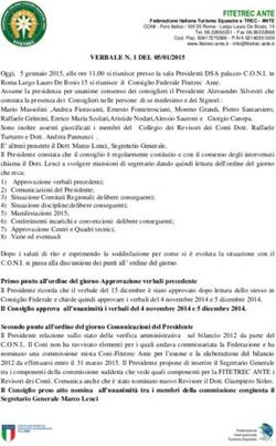 FITETREC ANTE - Fitetrec-Ante