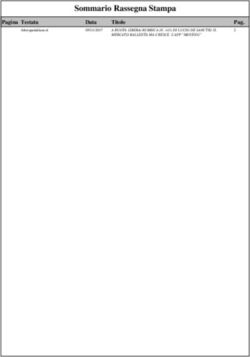 Sommario Rassegna Stampa - Pagina Testata - Associazione Italiana ...