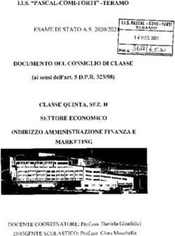 DOCUMENTO DEL CONSIGLIO DI CLASSE - IIS "Pascal - Comi - Forti"