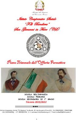 Piano Triennale dell'Offerta Formativa - Istituto Comprensivo Statale " F.lli Bandiera" San Giovanni in Fiore (CS) - IC Fratelli ...