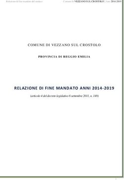 COMUNE DI VEZZANO SUL CROSTOLO - PROVINCIA DI REGGIO EMILIA - Comune di ...