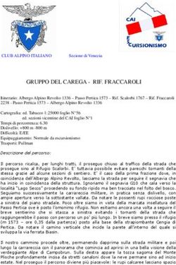 GRUPPO DEL CAREGA - RIF. FRACCAROLI