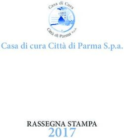 2017 Casa di cura Città di Parma S.p.a - RASSEGNA STAMPA