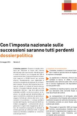 Con l'imposta nazionale sulle successioni saranno tutti perdenti dossierpolitica