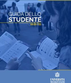 STUDENTE GUIDA DELLO 2020/21 - UniCusano