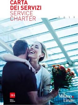 CARTA DEI SERVIZI SERVICE CHARTER - Assaeroporti