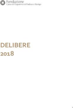 DELIBERE 2018 - Fondazione Cariparo