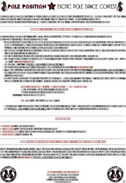 MODALITA' DI PARTECIPAZIONE - VIDEO ENTRY - Exotic Pole Dance Contest