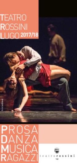 PROSA DANZA - TEATRO ROSSINI LUGO 2017/18