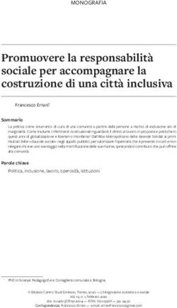 Promuovere la responsabilit&agrave; sociale per accompagnare la costruzione di una citt&agrave; inclusiva
