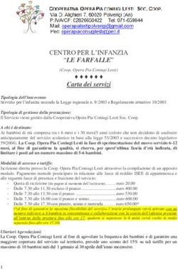 "LE FARFALLE" CENTRO PER L'INFANZIA - Opera Pia Coniugi Lesti