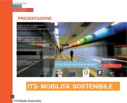 THANKS FOR YOUR ATTENTIONS - ITS-MOBILITA' SOSTENIBILE - Sistema ITS