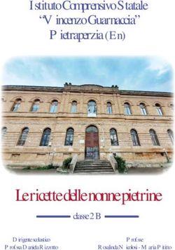 Le ricette delle nonne pietrine - Istituto Comprensivo Statale "Vincenzo Guarnaccia"