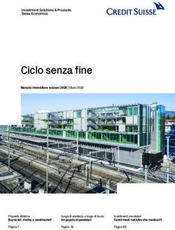 Ciclo senza fine - Credit Suisse