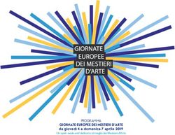 GIORNATE EUROPEE DEI MESTIERI D'ARTE - da gioved&igrave; 4 a domenica 7 aprile 2019 PROGRAMMA