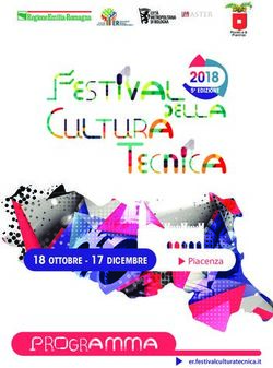 18 OTTOBRE - 17 DICEMBRE - Piacenza - 5a EDIZIONE - Festival della ...