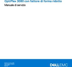 OptiPlex 3080 con fattore di forma ridotto - Manuale di servizio