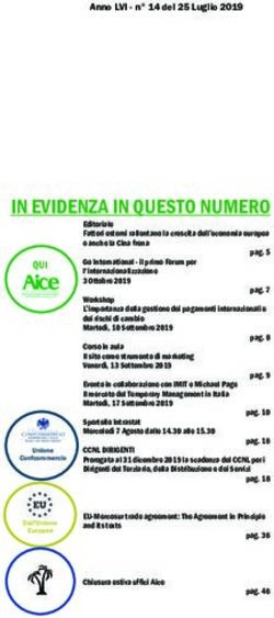 IN EVIDENZA IN QUESTO NUMERO - Confcommercio Milano