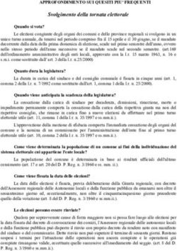 Svolgimento della tornata elettorale - APPROFONDIMENTO SUI QUESITI PIU' FREQUENTI - Regione Siciliana