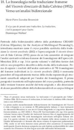 La fraseologia nella traduzione francese