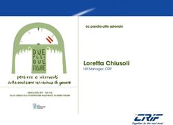 Loretta Chiusoli HR Manager, CRIF - La parola alle aziende - Città Metropolitana di Bologna