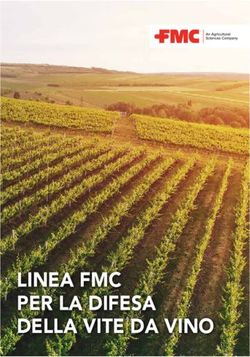 LINEA FMC PER LA DIFESA DELLA VITE DA VINO
