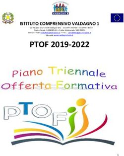 PTOF 2019-2022 ISTITUTO COMPRENSIVO VALDAGNO