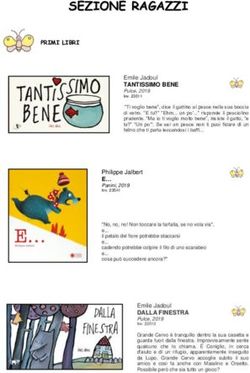 SSEEZZIIOONNEE RRAAGGAAZZZZII - Comune di Molinella