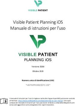 Visible Patient Planning iOS Manuale di istruzioni per l'uso