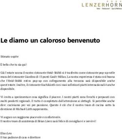 Le diamo un caloroso benvenuto - Hotel Lenzerhorn