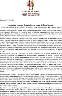 Scommessa vinta per il nuovo format indoor di Eurochocolate - Sviluppumbria