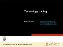Technology trading Mattia Bianchi www.mattiabianchi.com - Club dell'Innovazione, 25 Novembre 2010, Catania