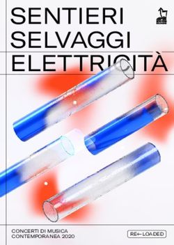 SENTIERI SELVAGGI ELETTRICIT&Agrave;