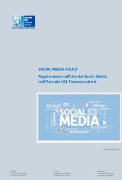 Regolamento sull'uso dei Social (Social Media Policy)