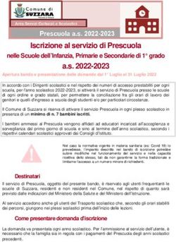Iscrizione al servizio di Prescuola - nelle Scuole dell'Infanzia, Primarie e Secondarie di 1 grado - Comune di Suzzara