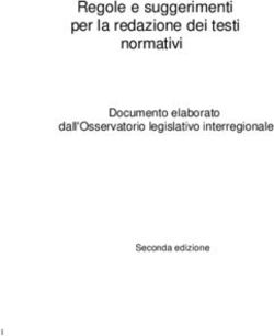 Regole e suggerimenti per la redazione dei testi normativi - Documento elaborato dall'Osservatorio legislativo interregionale