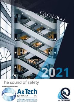 2021 The sound of safety - www.blueprintitalia.it