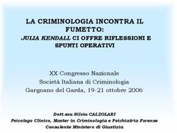 LA CRIMINOLOGIA INCONTRA IL FUMETTO: JULIA KENDALL CI OFFRE RIFLESSIONI E SPUNTI OPERATIVI