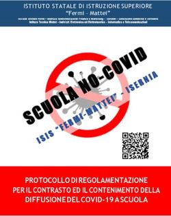 PROTOCOLLO DI REGOLAMENTAZIONE PER IL CONTRASTO ED IL CONTENIMENTO DELLA DIFFUSIONE DEL COVID-19 A SCUOLA - Portale Argo
