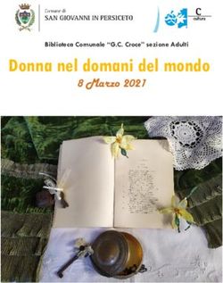 Donna nel domani del mondo - 8 Marzo 2021 Biblioteca Comunale "G.C. Croce" sezione Adulti - Comune di San Giovanni in Persiceto