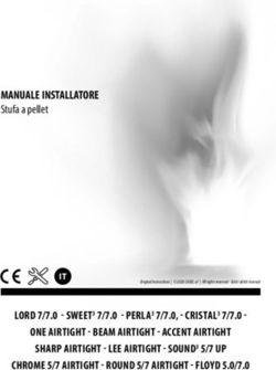 MANUALE INSTALLATORE STUFA A PELLET - MCZ GROUP SPA