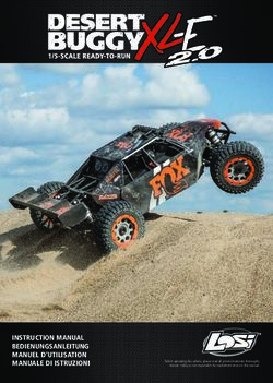 INSTRUCTION MANUAL BEDIENUNGSANLEITUNG MANUEL D'UTILISATION MANUALE DI ISTRUZIONI