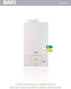 PRIME - Caldaie murali a gas a condensazione ideali per la sostituzione di caldaie convenzionali - Etaweb