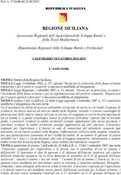 REGIONE SICILIANA Assessorato Regionale dell'Agricoltura dello Sviluppo Rurale e della Pesca Mediterranea Dipartimento Regionale dello Sviluppo ...